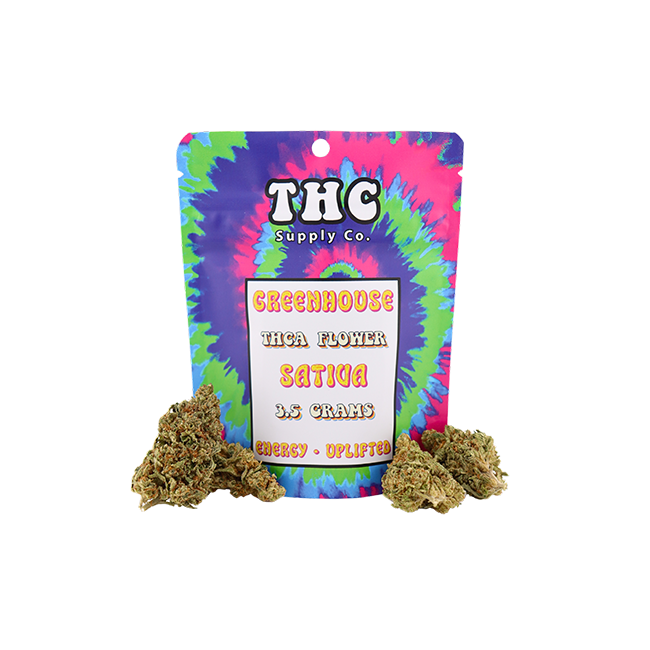 THCSC Greenhouse THCA Hemp Flower 3.5g / Sativa / Sativa Jack Herer
